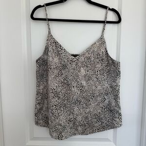 DYNAMITE | Leopard Print Spaghetti Strap Top
